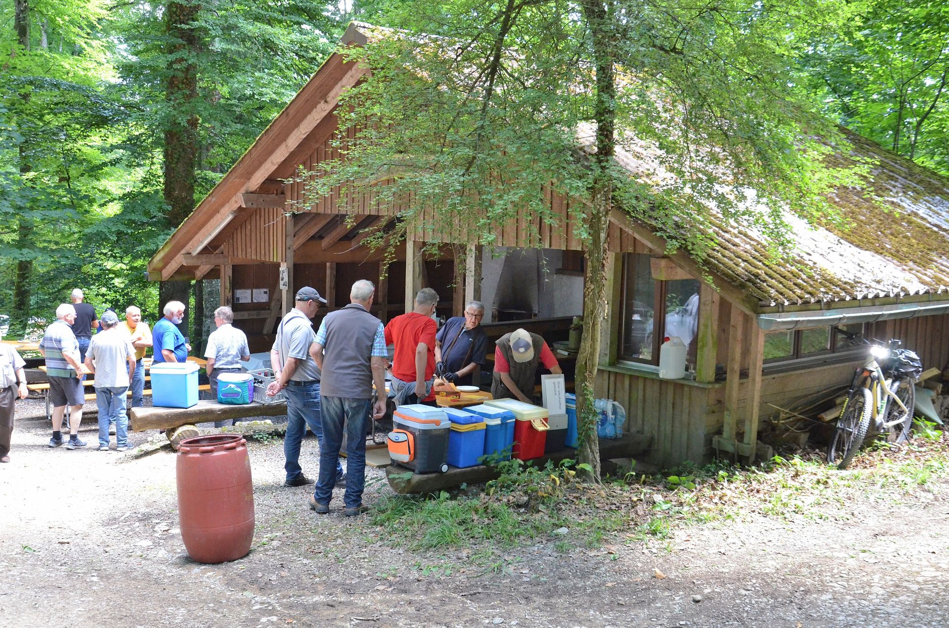 Waldhütte Elfingen 10.Juli 2025