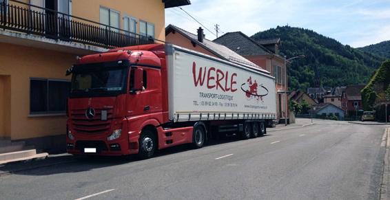 Transports Werlé à Willer-sur-Thur - Transports routiers