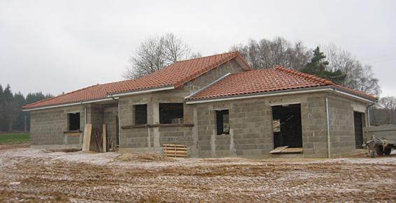 Geaix Frères - Les MarsToiture tuilles rouges