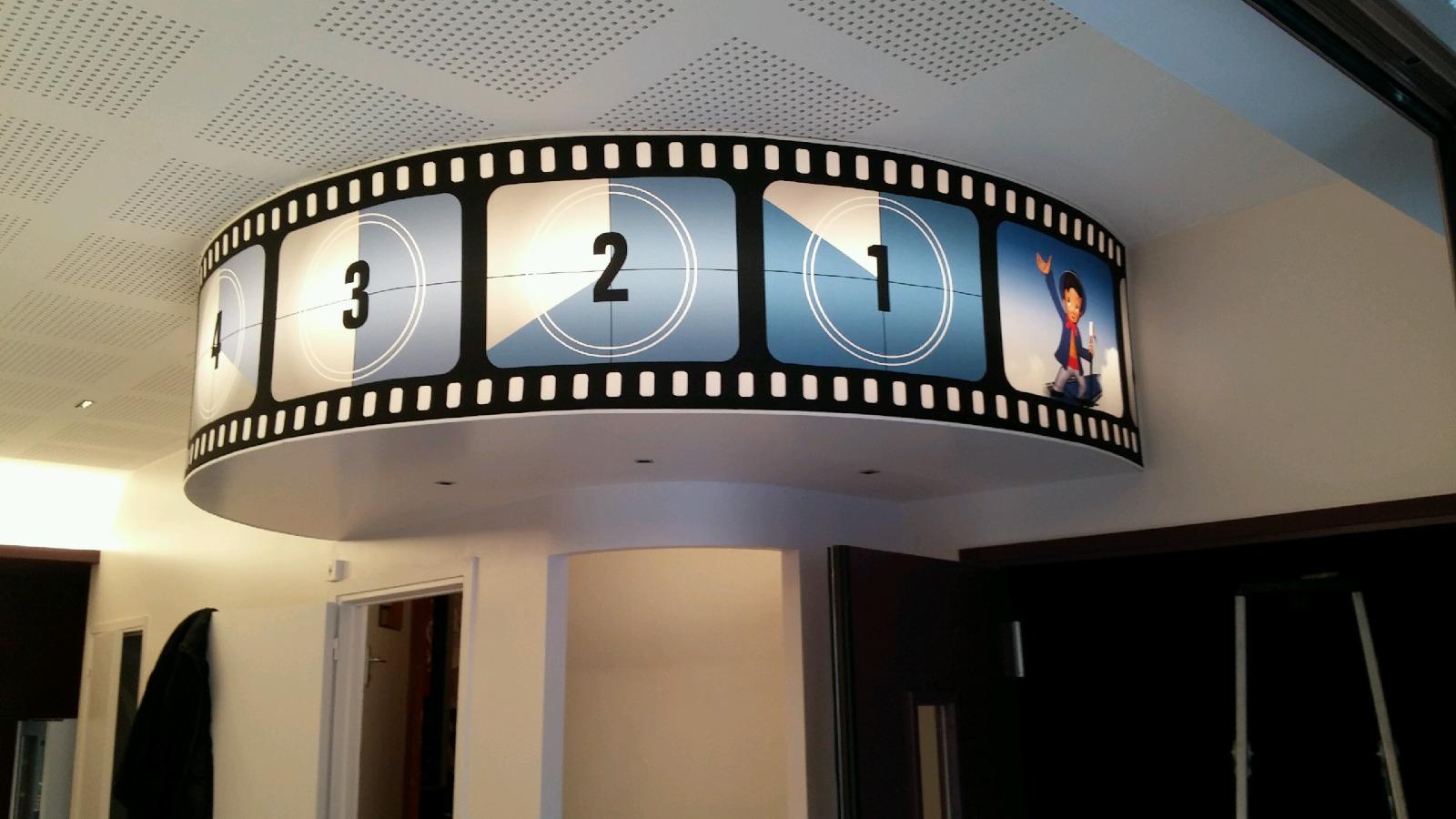 Toile tendue imprimée