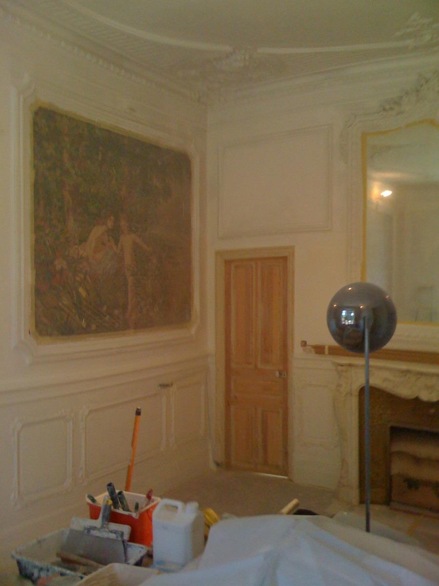 Peinture rénovation AVANT