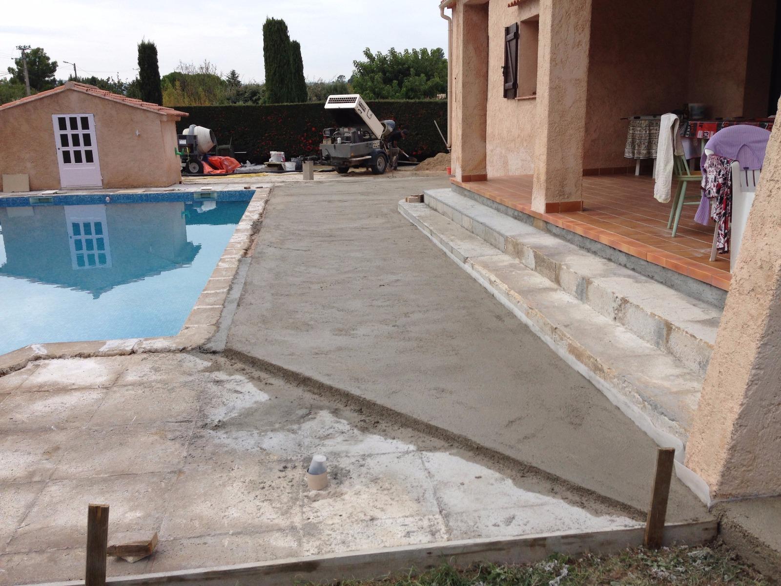 Plage de piscine Garéo