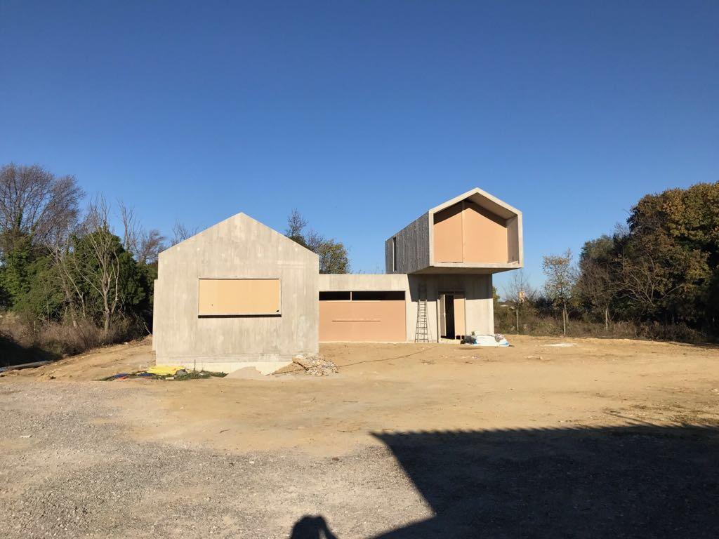 Villa tout en béton