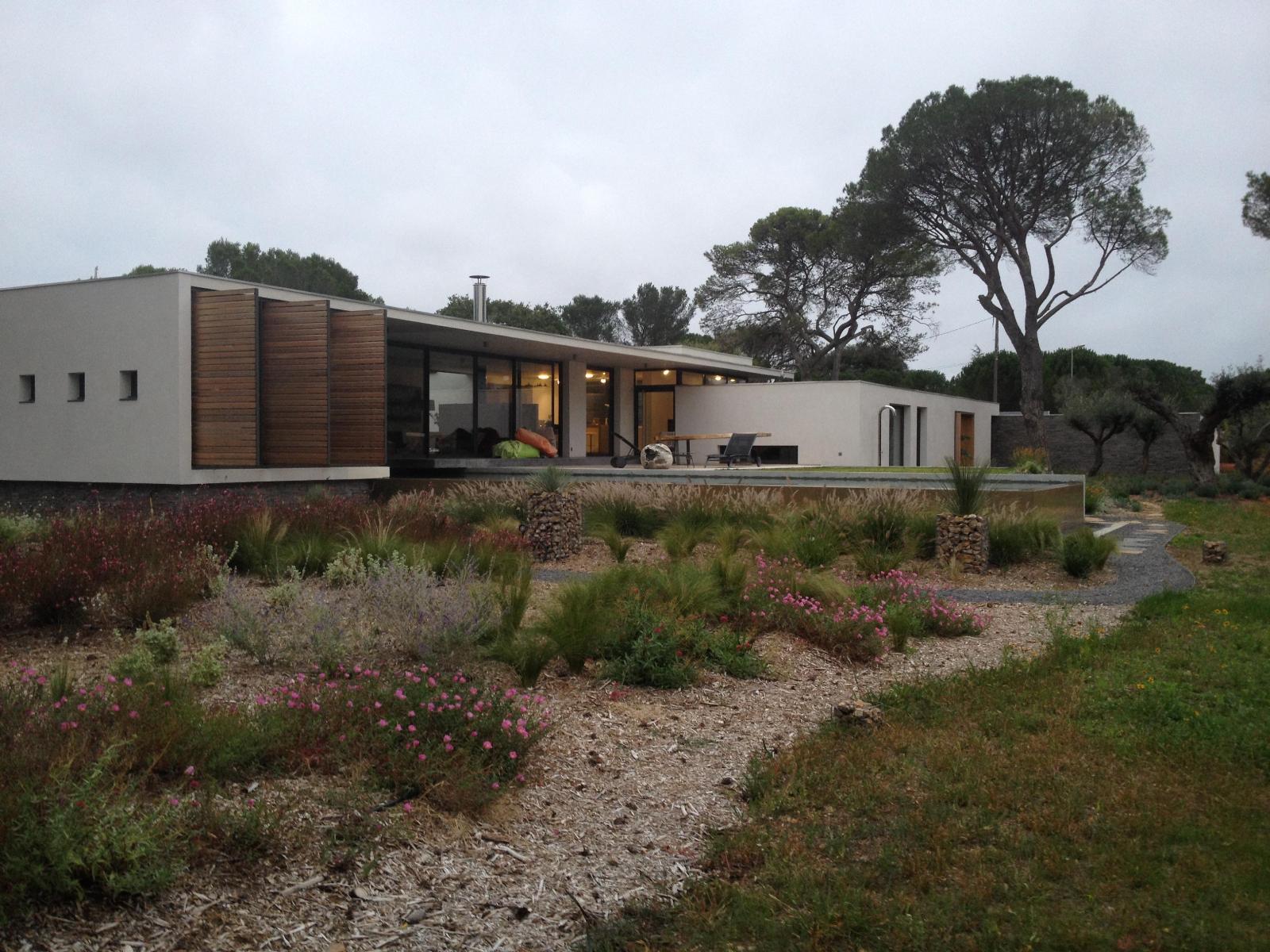 Construction de villa neuve dans l'Hérault