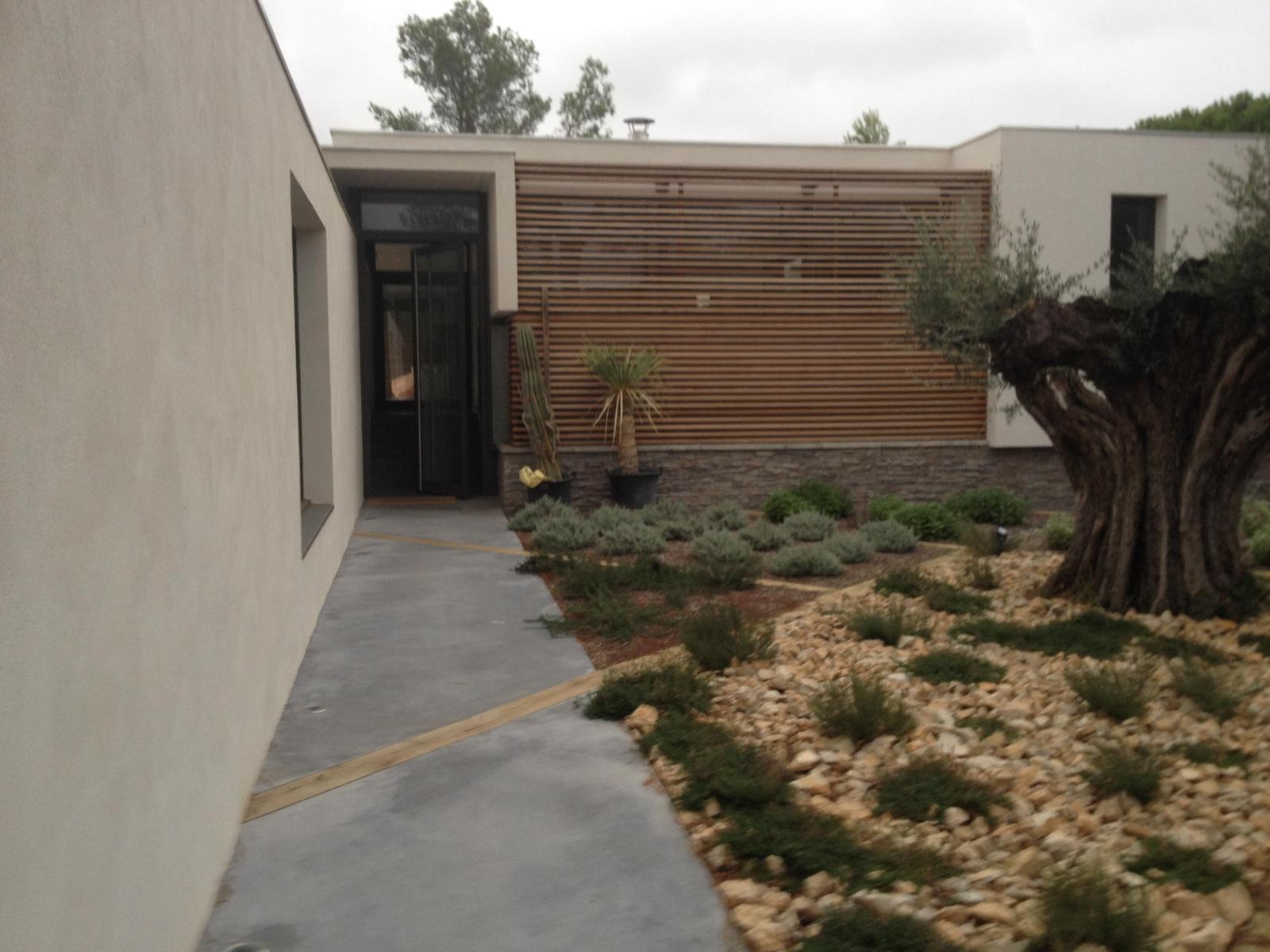 Construction de villa neuve dans l'Hérault