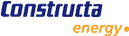 Ein blau-gelbes Logo für Constructa Energy