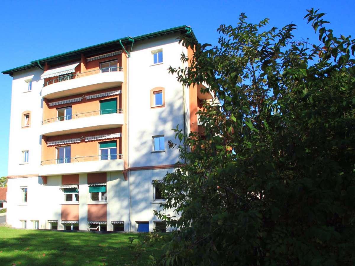 Un environnement verdoyant au centre ville de Cambo