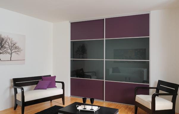 Façades de placard coulissantes par Aluver au Mans