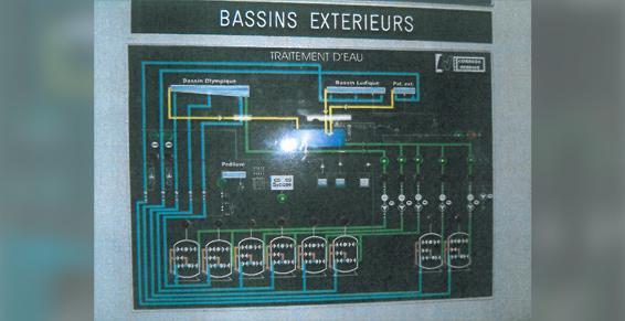 Centre Nautique de Graulhet - Locaux techniques après travaux