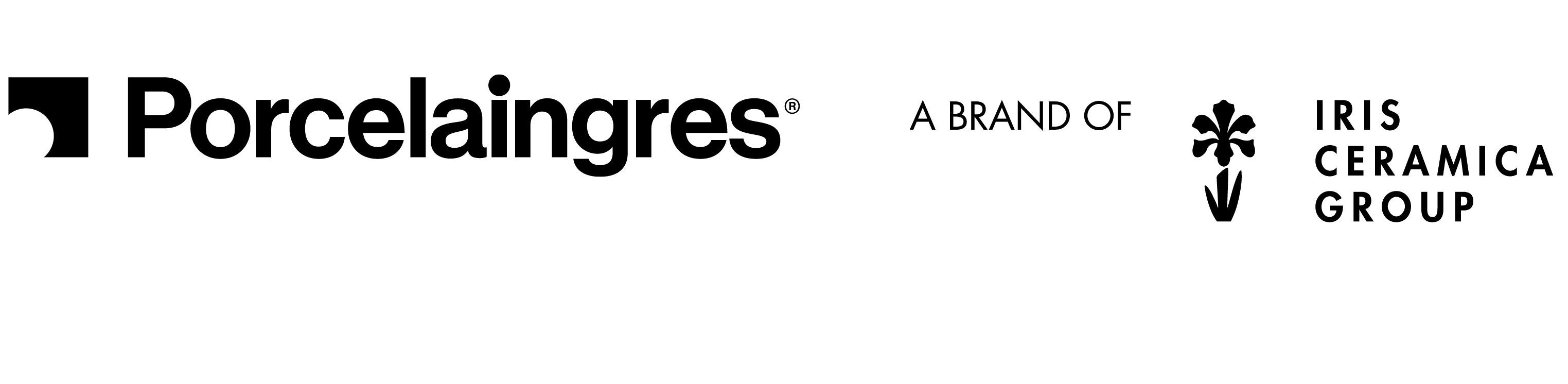 Logo Porcelaingres – A brand of Iris Ceramica Group