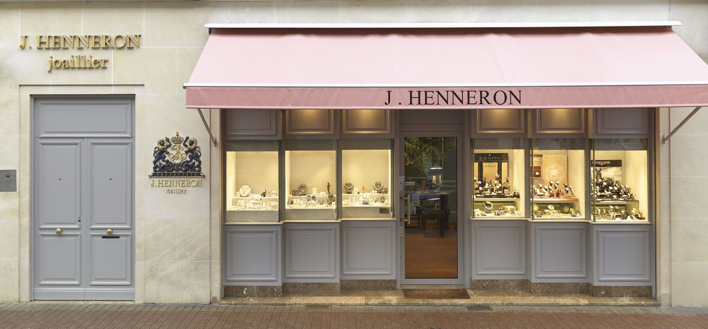 Façade de la boutique Jean Henneron