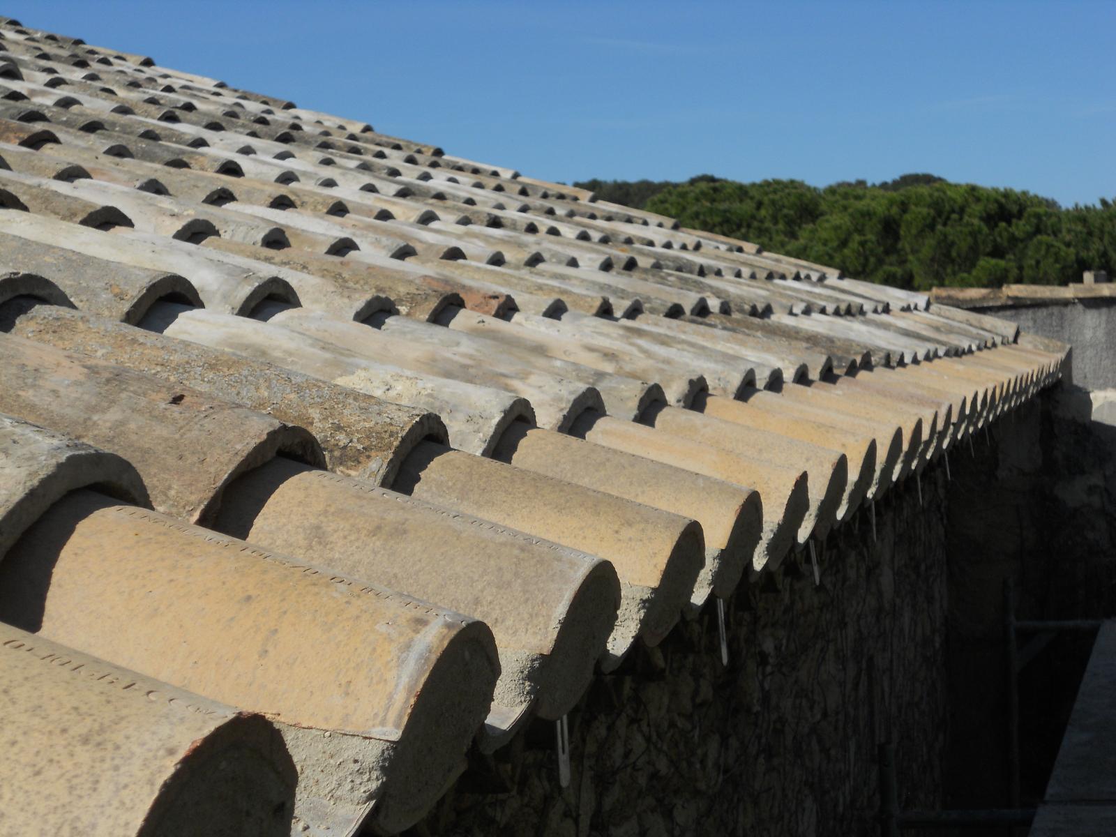 Rénovation de toiture en tuiles canal anciennes