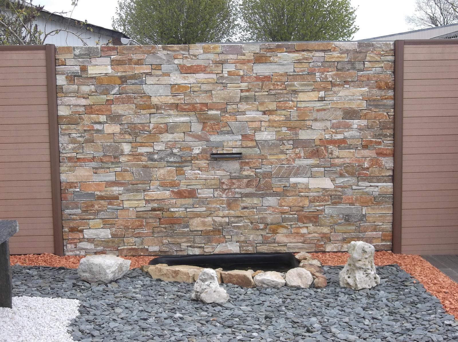 Réalisation d'un muret