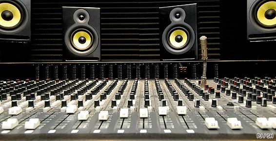 La table de mixage pour faire des enregistrements de qualité