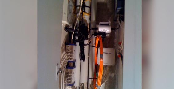 Station de tête distribution optique