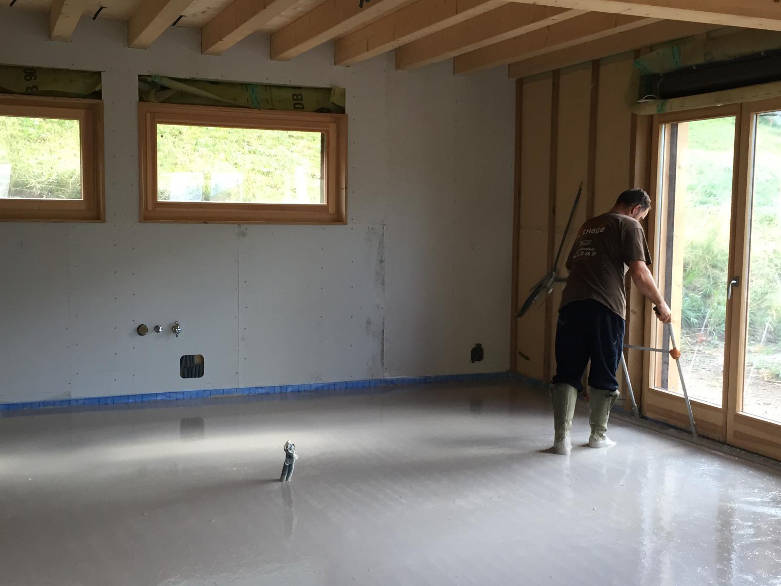 Chape Liquide® coulée dans le Bas-Rhin (67) - FluidiChape®