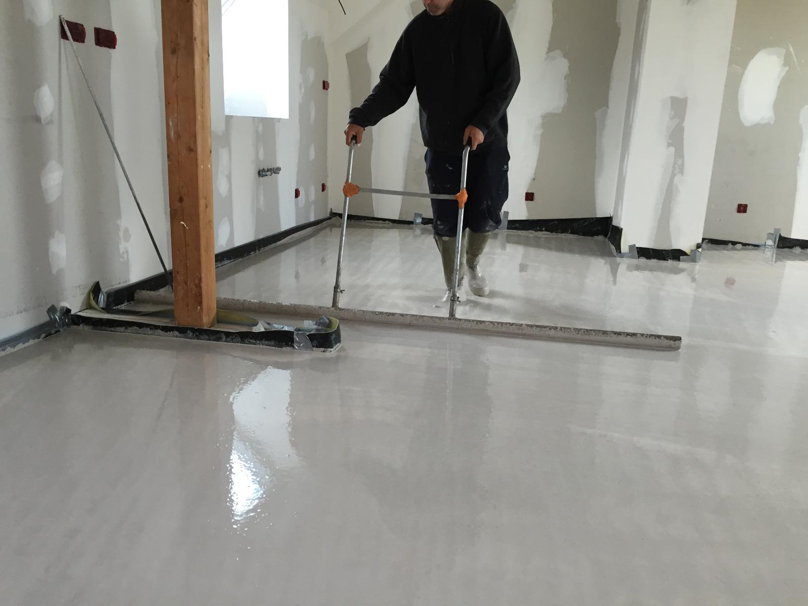 Chape Liquide® coulée dans le Bas-Rhin (67) - FluidiChape®