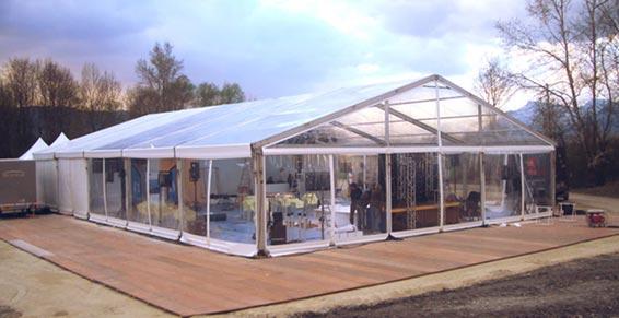 Tente transparente vente location
