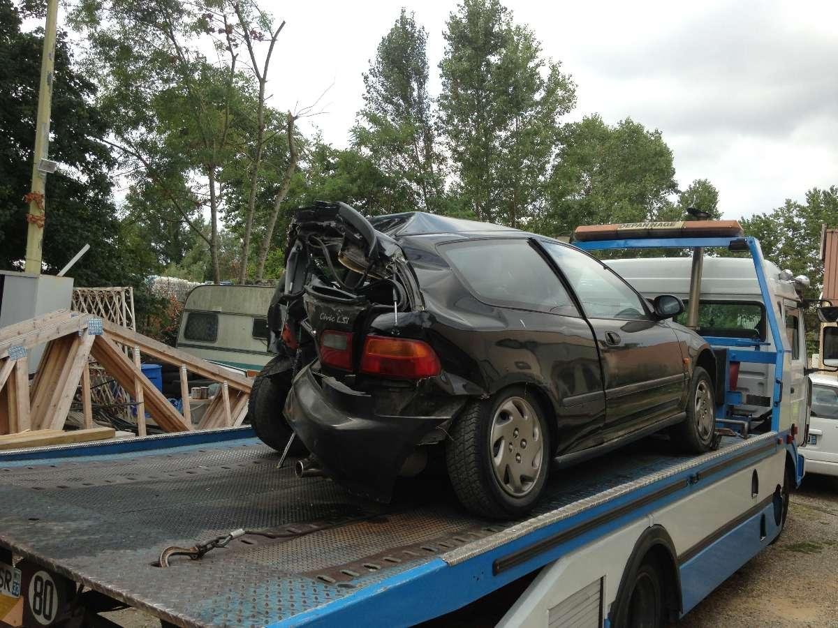 Dépannage Remorquage vers casse