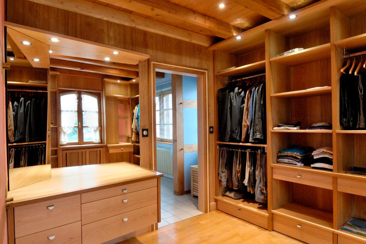 Dressing chene massif et iroko