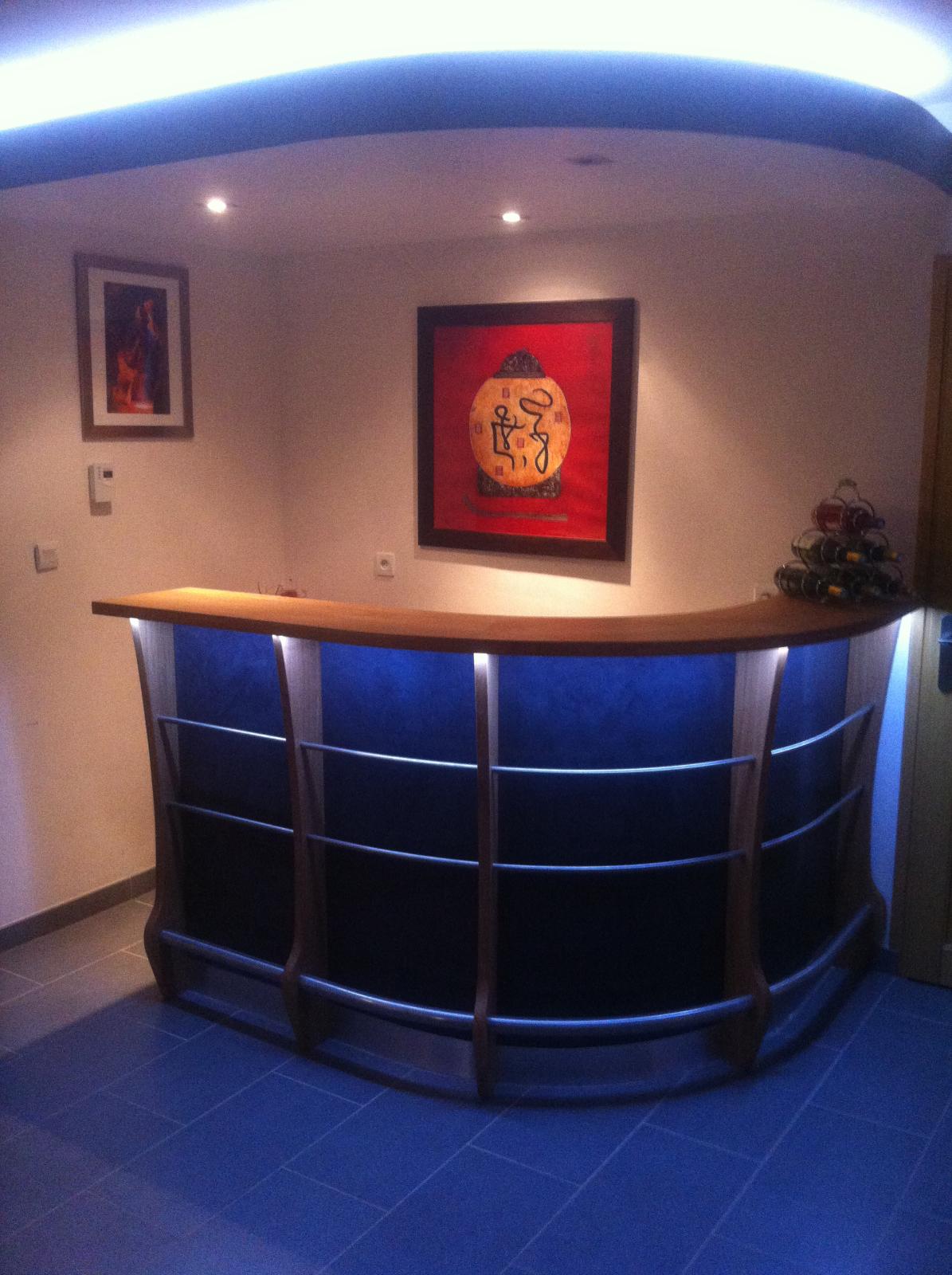 Fabrication d'un bar pour particulier - Lézardrieux