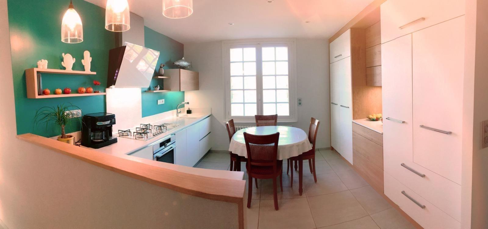 Portes laquées et 3 pli chêne - Tréguier