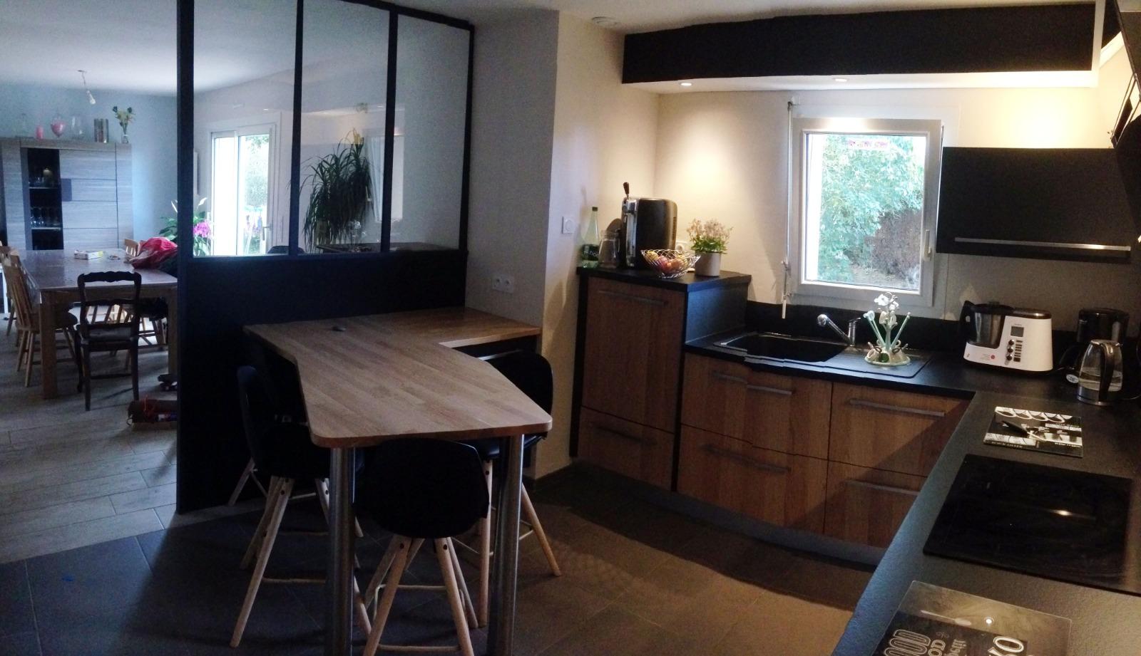 Plan de travail en stratifié