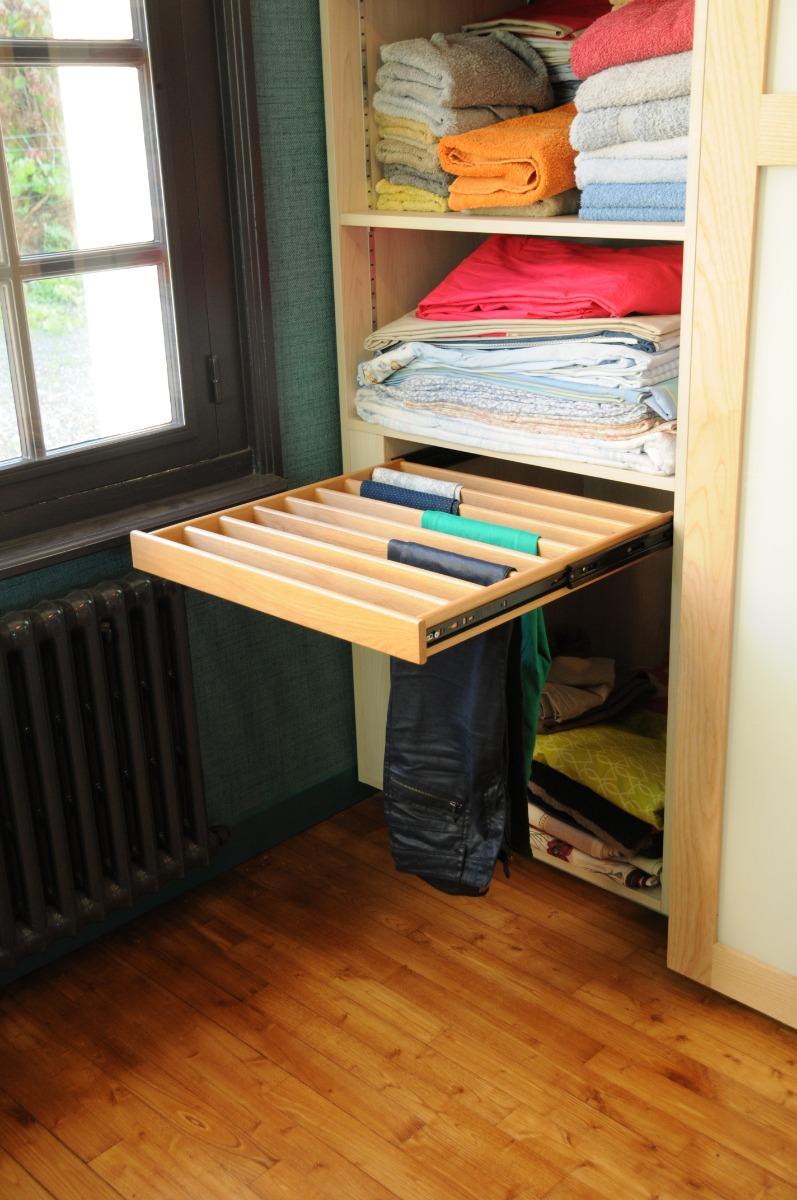 Dressing - Tiroir à pantalons - Tréguier