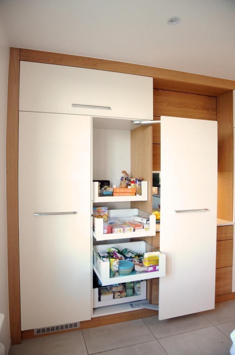 Cuisine - Ouverture système pegaso - tiroirs à l'anglaise transparents - Tréguier