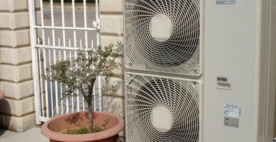 Installation de pompe chaleur