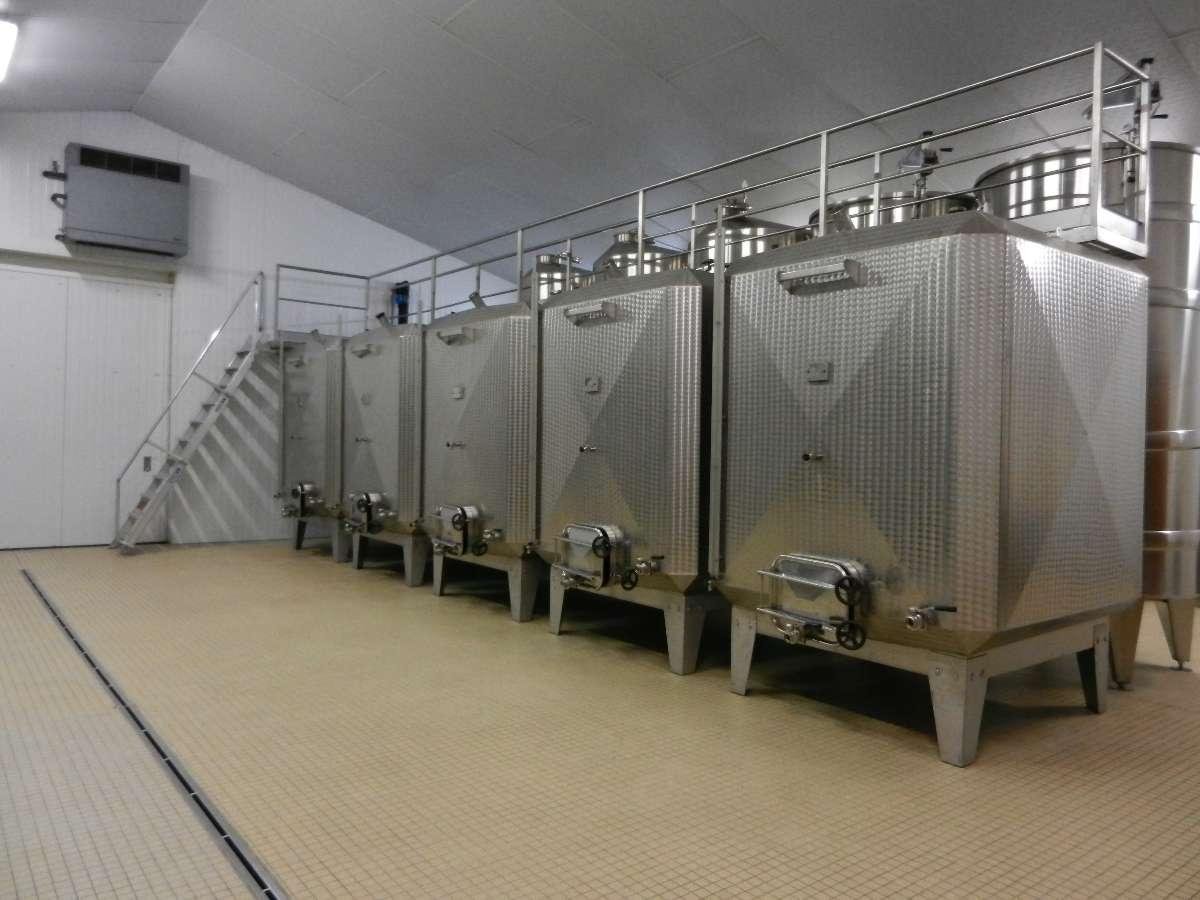 Cuverie - Chai à Verdigny - production de Sancerre