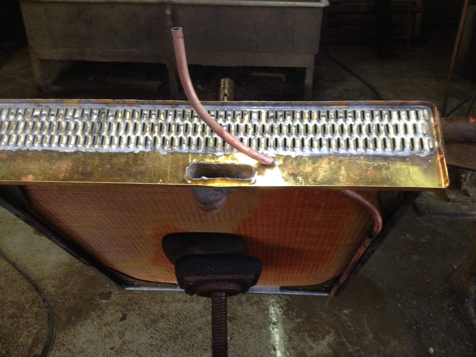 radiateur automobile de collection