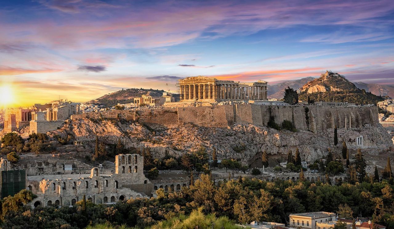 Athen Ruinen