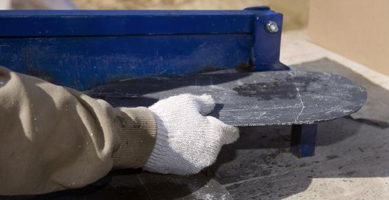 Couverture - Découpe ardoise