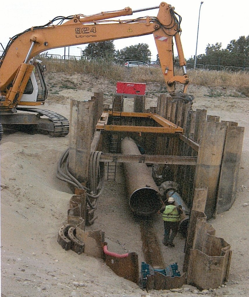 Fonçage horizontal - France | installer les conduites en acier