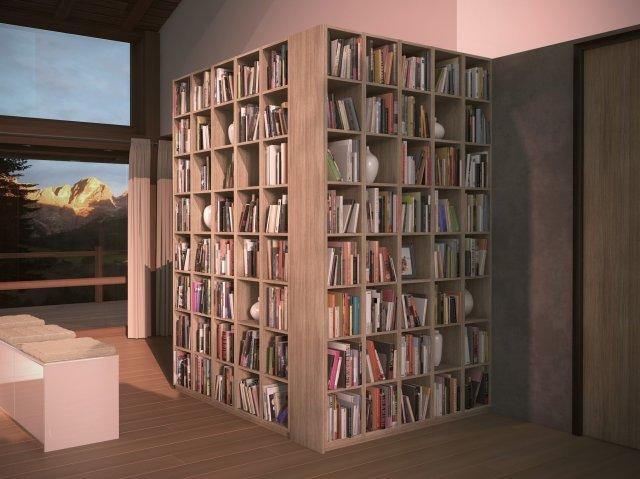 MBR bibliotheque rangement