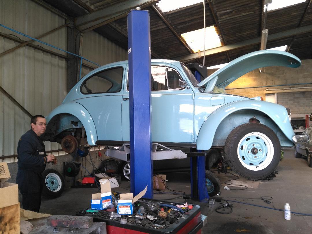 Restauration de voitures de collection