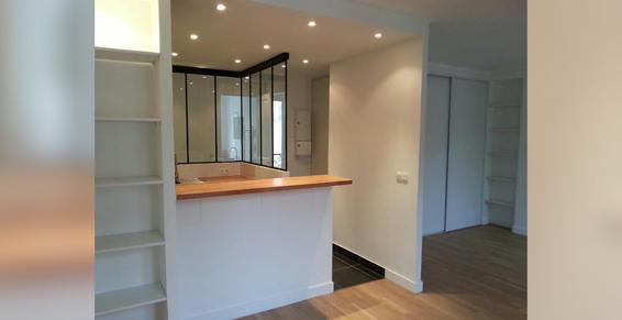 Rénovation complète d'un appartement à Paris - AGETI