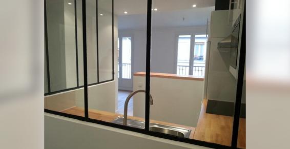 AGETI - Rénovation complète d'un appartement à Paris