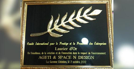 AGETI - Laurier d'Or Octobre 2012