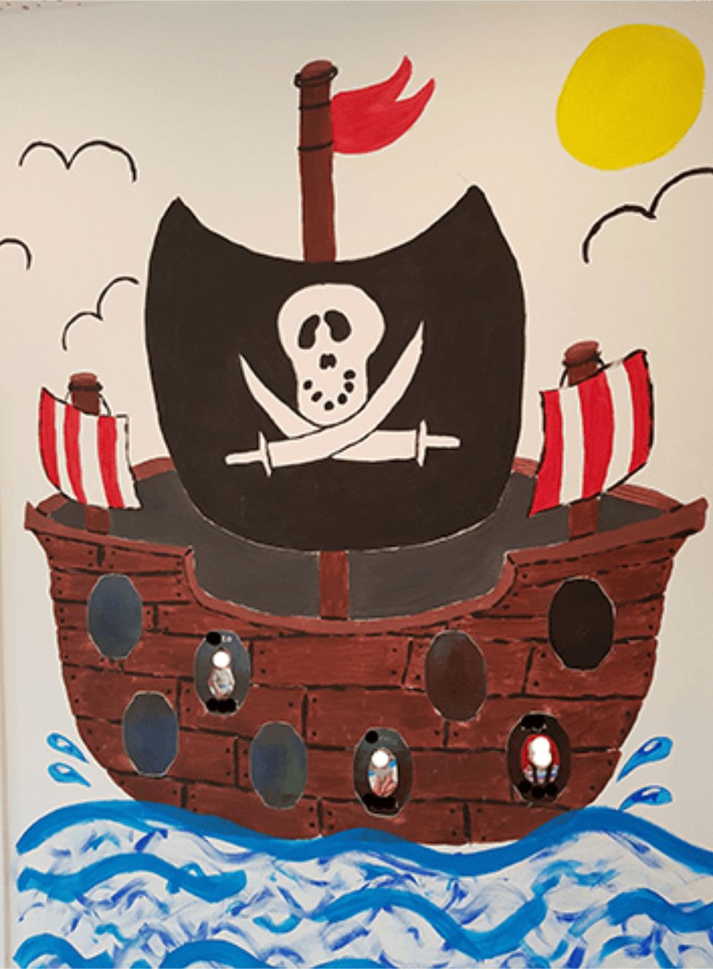 Windel-Piraten Betreuungsraum