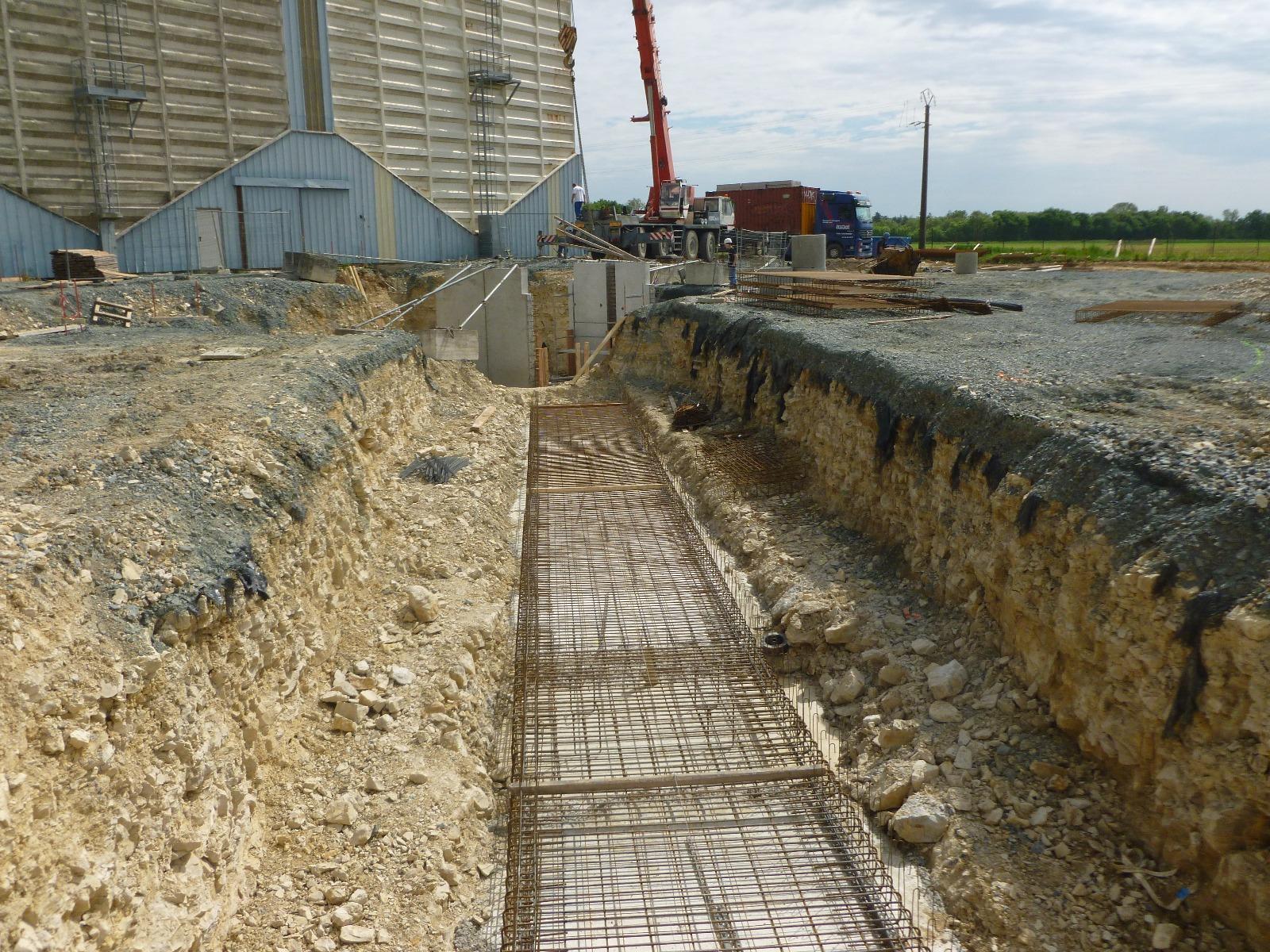 Silo Soufflet à Bouhet