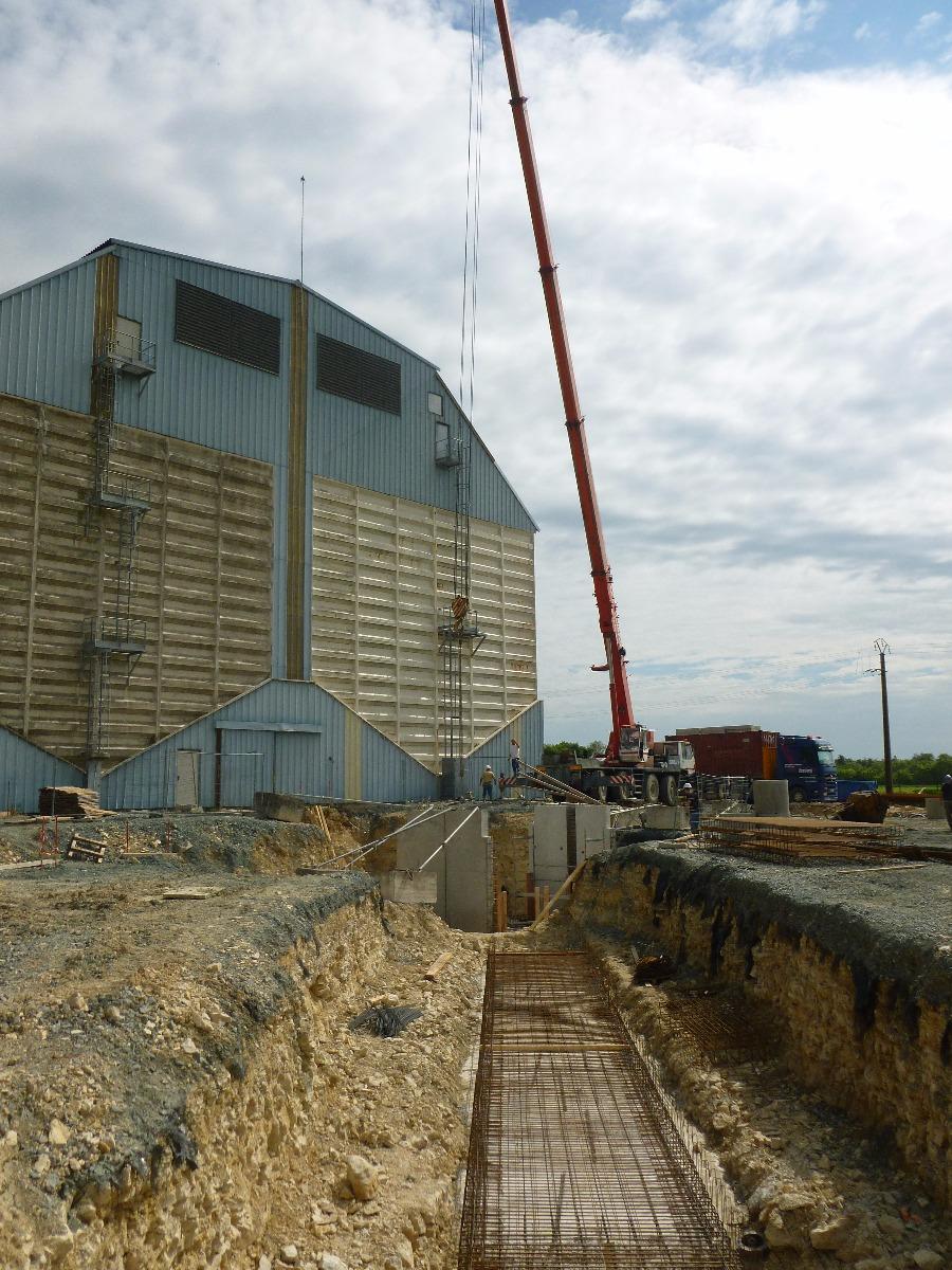 Silo Soufflet à Bouhet