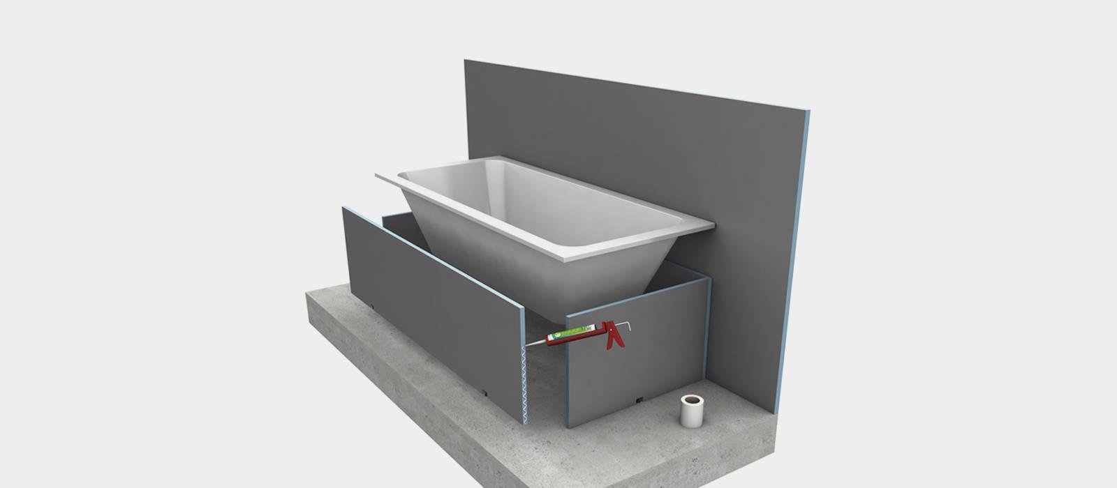 CACHE POUR BAIGNOIRE