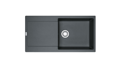 Evier en Fraganit+   Couleur : Graphite  Taille : 97x50cm