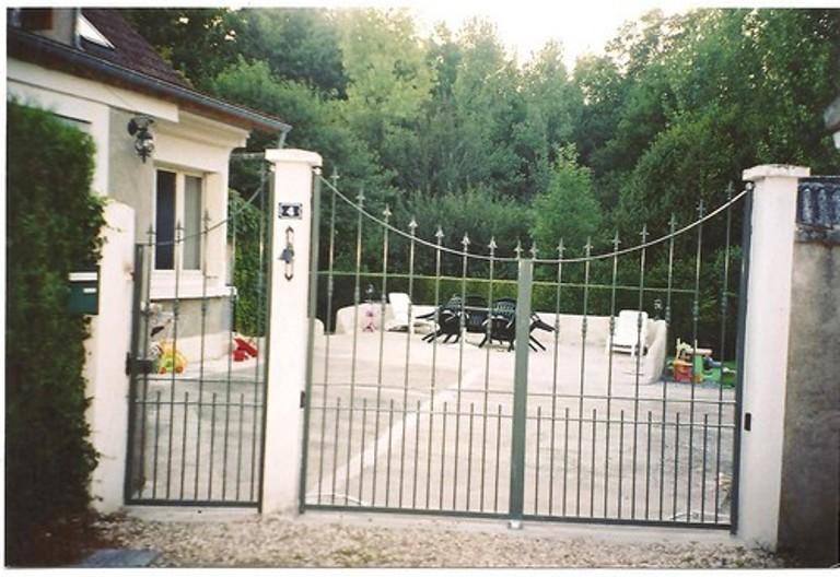 Grilles de portails à Mézières-en-Brenne