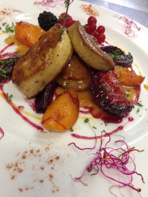 Escalopes de foie gras