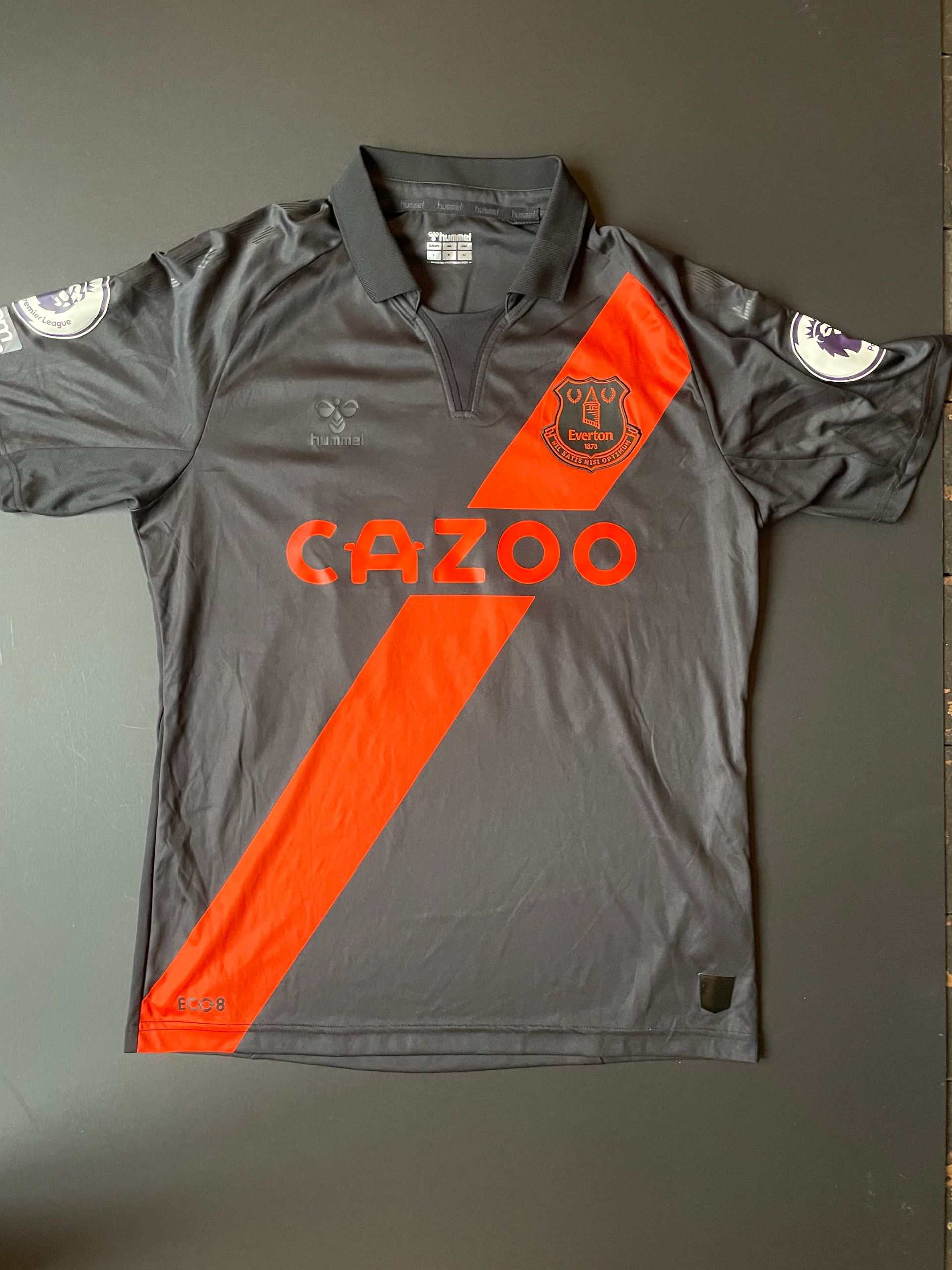 Andre Gomes Match Issue Everton 2021–22 Away Shirt