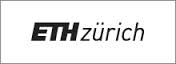 Ein schwarz-weisses Logo der ETH Zürich auf weissem Hintergrund.