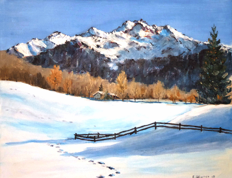 Lantsch und Piz Midgel